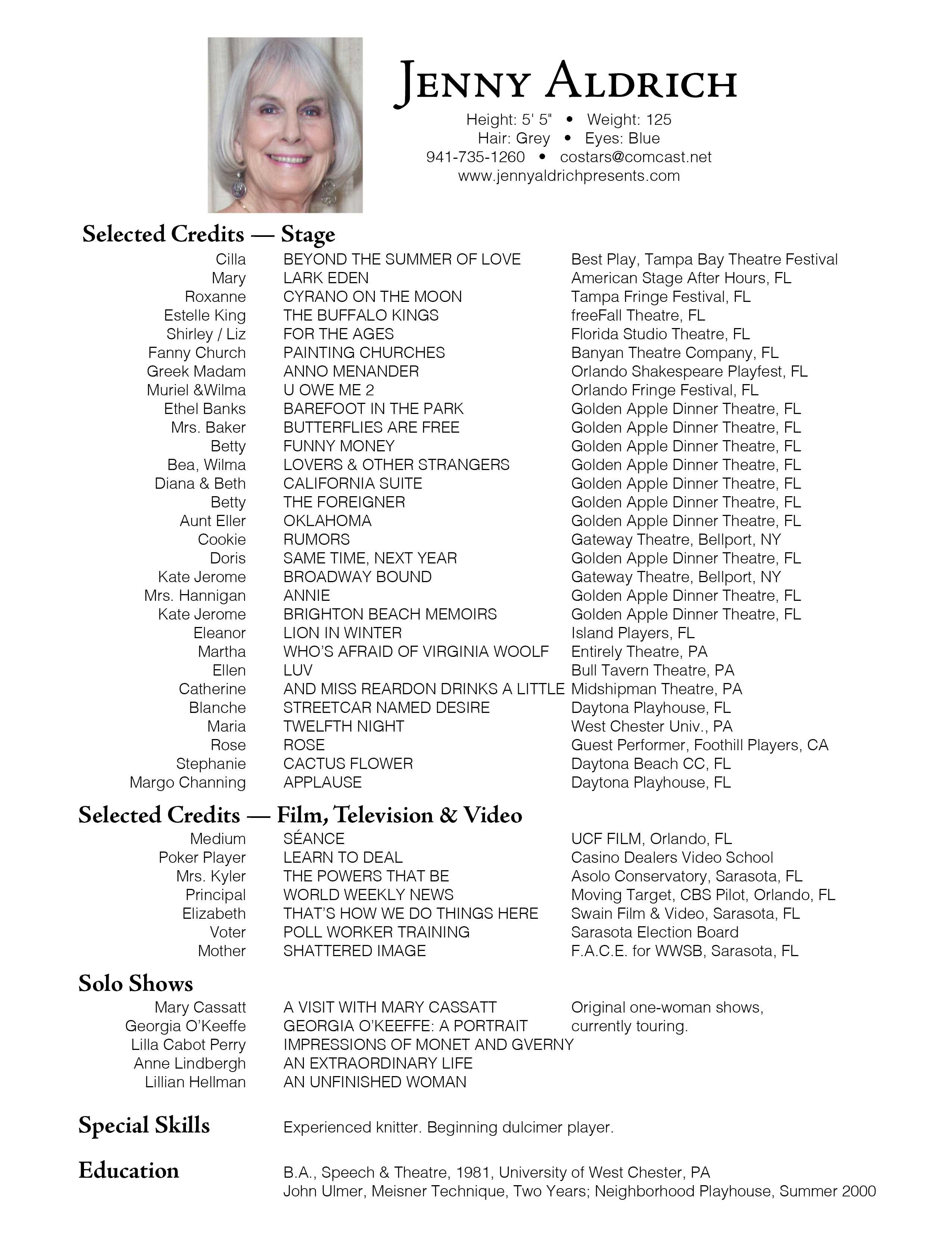 Jenny Aldrich-Resume-2022